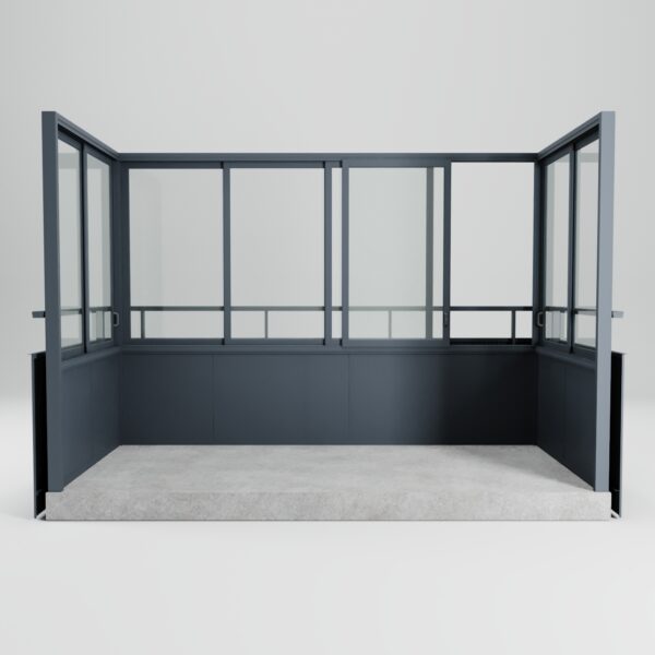 450-lucka med bred ram